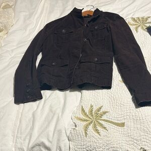 Women's Dark Brown Utility Jacket